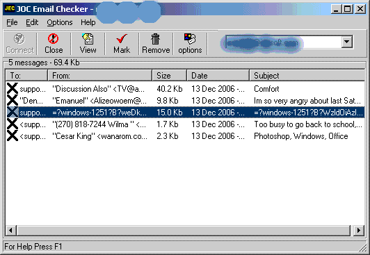 JOC Email Checker Image